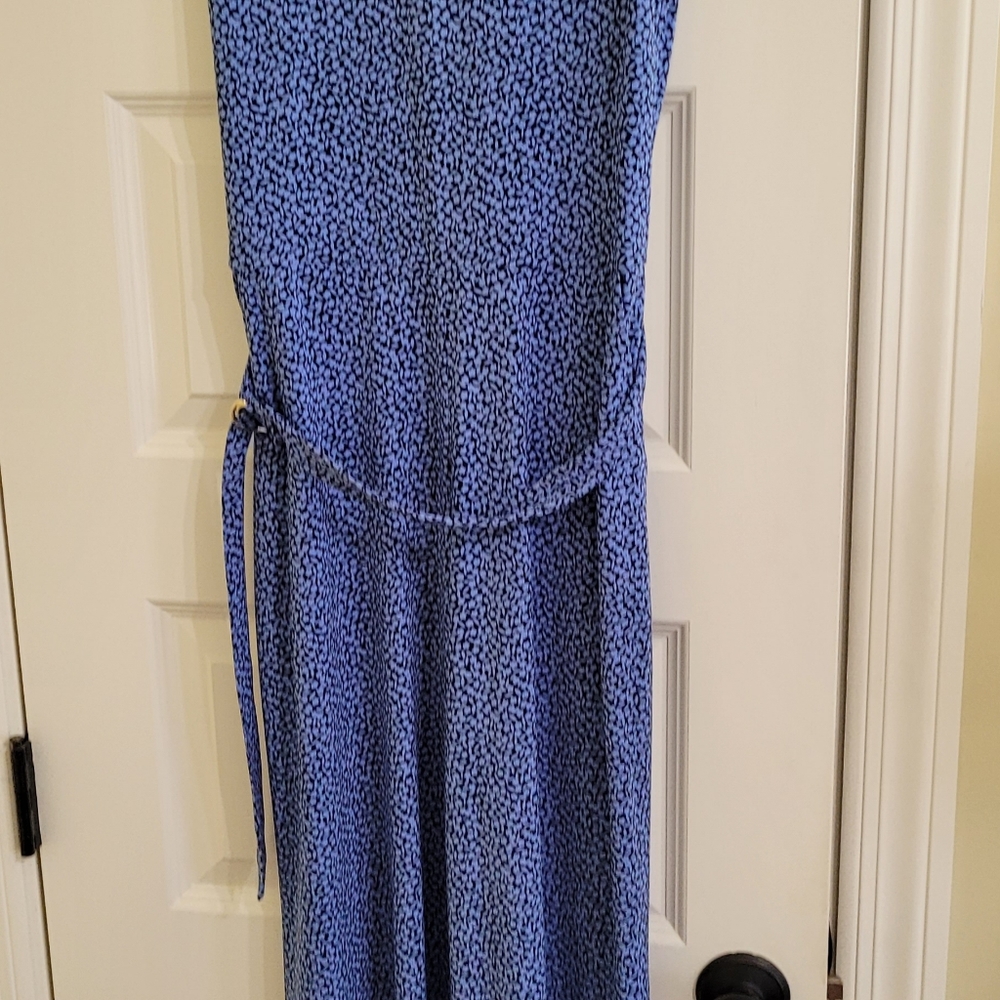 Michael Kors Jumpsuit size small  Pale blue and navy.